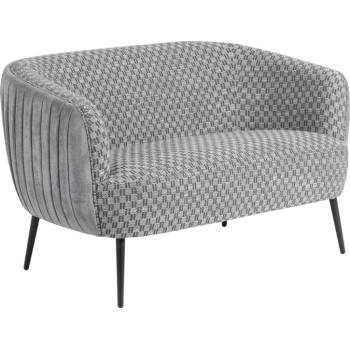 Двуместно канапе inge - сиво kv