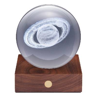 Тъмнокафява светлинна декорация с USB Amber - Gingko (G025ST)