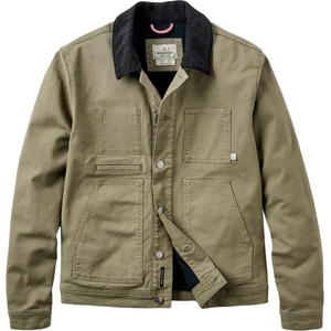 Passenger Мъжко ежедневно яке Passenger Vantage Lined Organic Cotton Canvas Jacket Casual jacket - Dusty Olive (003-3546-0113)
