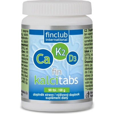 Finclub Kalcitabs 90 tablet