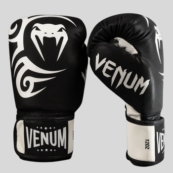 VENUM Боксови Ръкавици Venum Mike Tyson Deep Black/Optical White - 10 oz