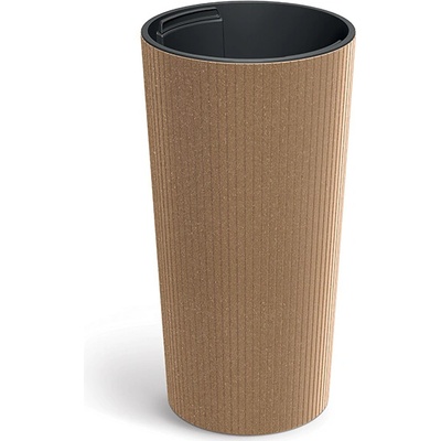 Prosperplast Kvetináč LAMIA SLIM ECO WOOD 20 cm naturo