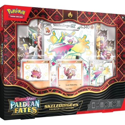 Pokémon Pokemon TCG: Scarlet & Violet 4.5 Paldean Fates - Skeledirge Ex Premium Collection