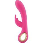 Boss of Toys Rabbit vibrator with lechtaczka massager 10mode 19cm