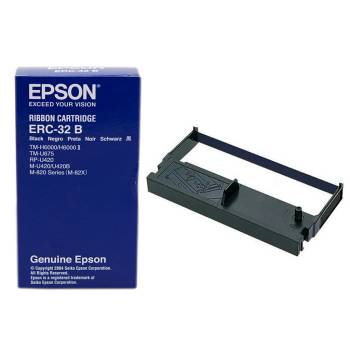 Epson ERC 32 C43S015371, черно, оригинална боядисваща лента (C43S015371)