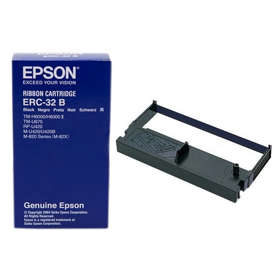 Epson ERC 32 C43S015371, черно, оригинална боядисваща лента (C43S015371)
