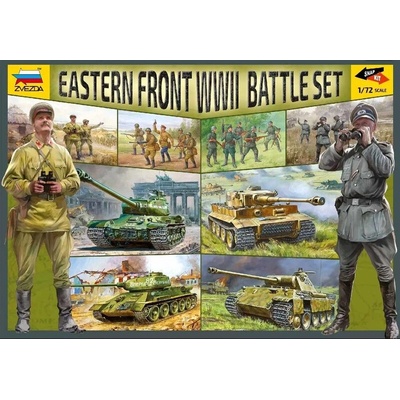 Zvezda východný front WWII 1:72