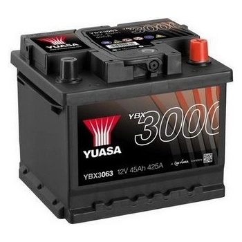 Yuasa YBX3000 12V 45Ah 425A YBX3063