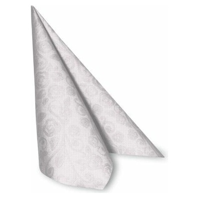 PAP-Airlaid Obrúsok FSC Mix PREMIUM Dekor-R biely 40x40 cm 50 ks