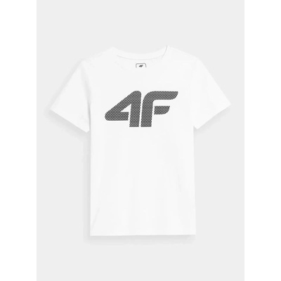 4F dětské tričko 4FJSS23TTSHM293 white
