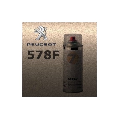 PEUGEOT 578F BEIGE metalická barva Sprej 400ml