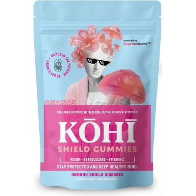 Superionherbs KŌHĪ Shield Gummies instantní 20 x 3 g