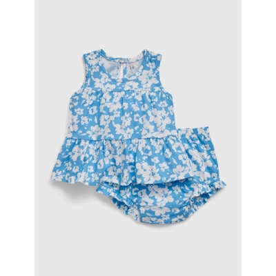 GAP Baby vzorovaný set top a kraťasy Modrá