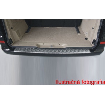 Profilovaná lišta nárazníka - hliník VW Multivan, 2003-2015 / T5