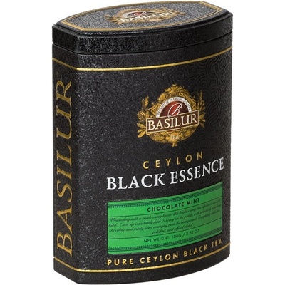 BASILUR Black Essence Chocolate Mint plech 100 g