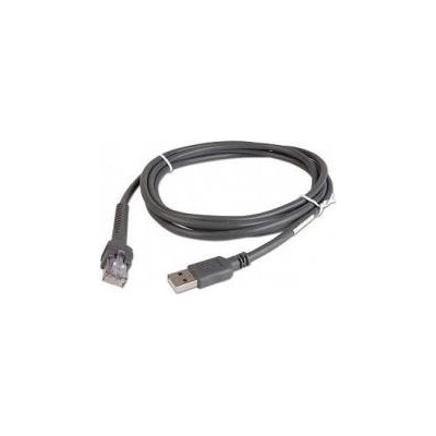Motorola Zebra USB Cable Serie A, Grey, 2.1m Straight
