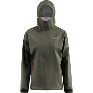 Salewa Дамско водоустойчиво яке Salewa Women's Puez Aqua 4 PowerTex 2.5L Jacket Waterproof jacket - Faded Green - размер 40 (EU) (102-3340-1314)