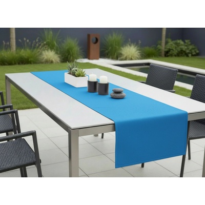 Mybesthome Venkovní běhoun ubrus Runner color 39 modrá 40x140 cm