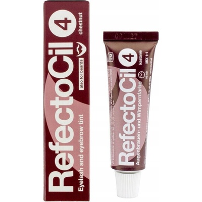 Refectocil Barva na řasy a obočí Refectocil 1 černá 4 Chestnut 15 ml