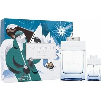 Bvlgari Man Glacial Essence EDP 100 ml + EDP 15 ml dárková sada