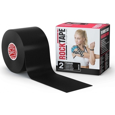 RockTape kineziologický tejp čierna 5 cm x 5 m