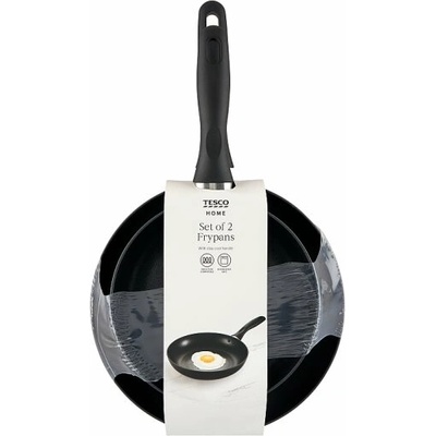 Tesco Home Panvica 20 cm a 26 cm 2 ks