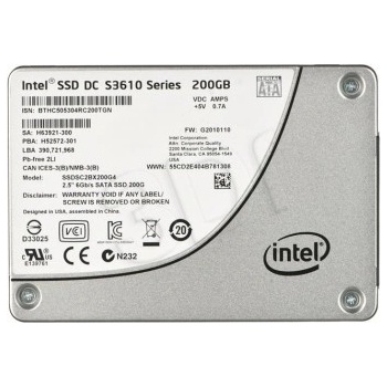 Intel DC S3610 200GB, SSDSC2BX200G401