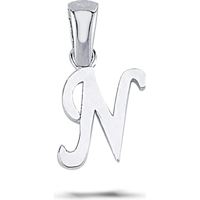Lillian Vassago Zlatý přívěsek písmeno N LLV03 GP002 N Bílá