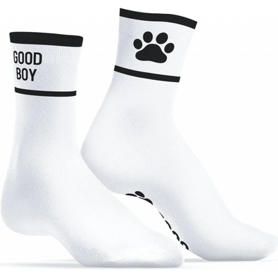 Kinky Puppy Ponožky Good Boy bavlněné ponožky s tlapkami černé