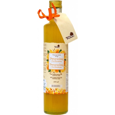 Naturprodukt Sirup Pomarančový s kardamómom 0,5 l