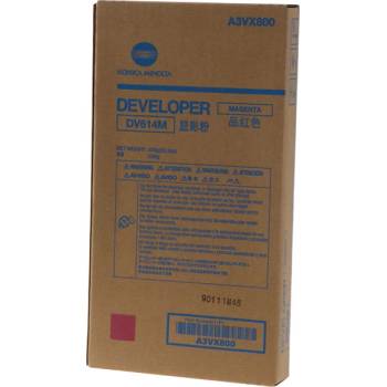 Konica Minolta Девелоперен модул за Konica Minolta bizhub Press C1070P/C1060/C1070/C3070L - DEVELOPER UNIT - DV614M (DV-614M) / A3VX800 - Magenta - PN A3VX800 (A3VX800)