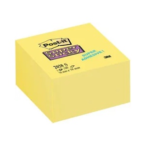 Post-it Куб с цветни листчета 76х76мм неон 350 листчета