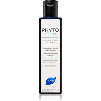 PHYTO Phytocédrat Purifying Treatment Shampoo подсилващ шампоан за мазна кожа на скалпа 250ml
