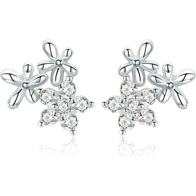 P&J Jewellery náušnice Květy SE07