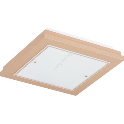 1871 - Таванно осветително тяло TABOR 4xE27/15W/230V 52x52 cm бежово (AR1871)