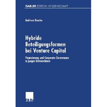 Hybride Beteiligungsformen Bei Venture Capital | Andreas Bascha