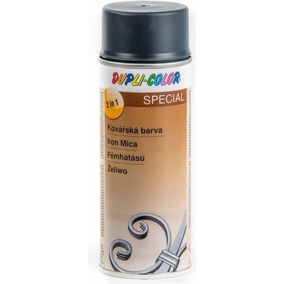 DUPLI COLOR Iron Mica, Kováčska farba 2v1 grafitová 400 ml