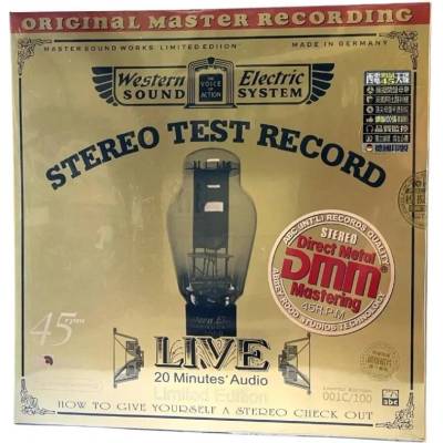 ABC Records ABC Records: Tannoy Stereo Test Record 85th (Half Speed Analog Mastering, Limited Edition) - Vinyl (LP) (088577)