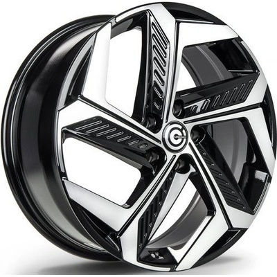 Carbonado Arctic 7,5x19 5x114,3 ET50 black front polished
