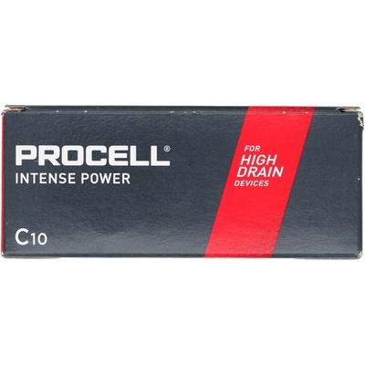 Батерия алкална индустриална LR14 C 1, 5V 10pk опаковка INTENSE PROCELL, цена за 10 броя (PROCELL-LR14-10PK-INT)