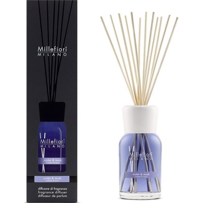 Millefiori Natural Violet & Musk aróma difuzér s náplňou 500 ml