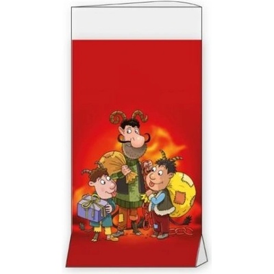 Sáček Mikuláš PP 20x39x6cm vzor 11 MFP