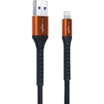 Leki Кабел Leki bycph Pro от USB към Lightning, 1m, Черен (8-50)