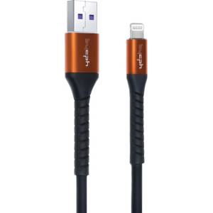 Leki Кабел Leki bycph Pro от USB към Lightning, 1m, Черен (8-50)