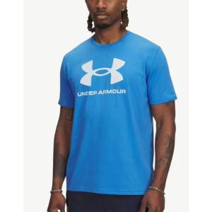 Under armour Sportstyle Logo Update SS Blue/White - magazinko
