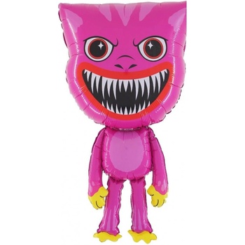 Image 1 of BP Балон от фолио чудовище Huggy Woogy, розов