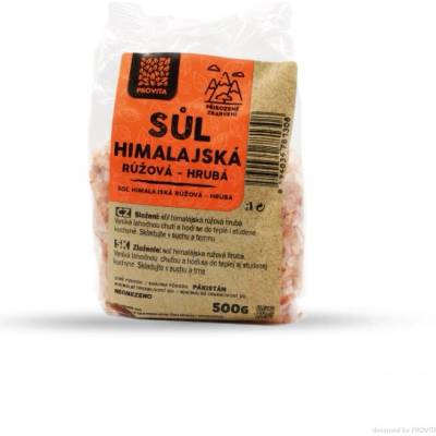 Provita Himalájska soľ ružová hrubá kryštáliky 500 g