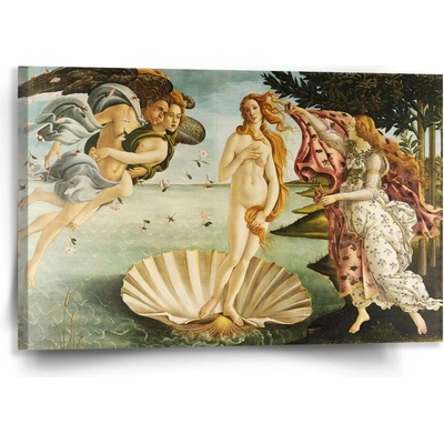Sablio Obraz Zrození Venuše - Sandro Botticelli - 120x80 cm