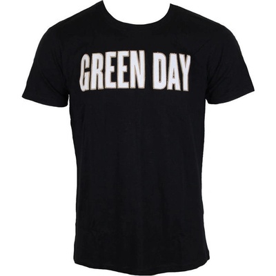 Metal ROCK OFF Green Day Logo & Grenade Applique Slub černá – Hledejceny.cz