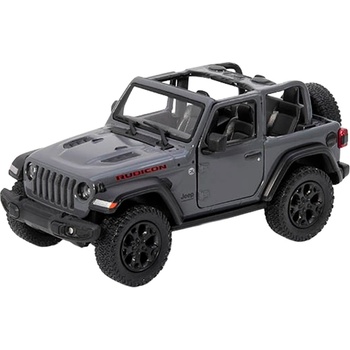 Kinsmart Метална количка Kinsmart - 2018 Jeep Wrangler Open Top, 1: 34, графит (52079)